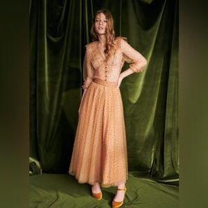 RARE set • sezane masha skirt & eugenie blouse